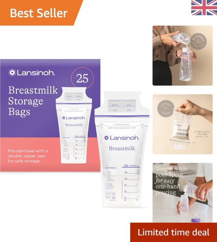Pre sterilised breast milk - pre-sterilised,