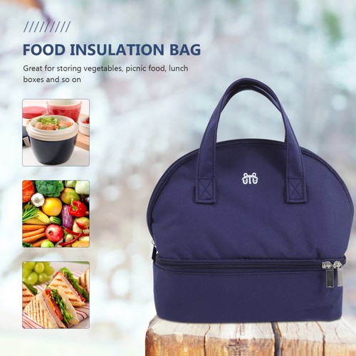 Blue insulated storage bag - insulated,