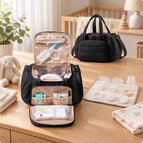 Breast pump and bottle - pump,